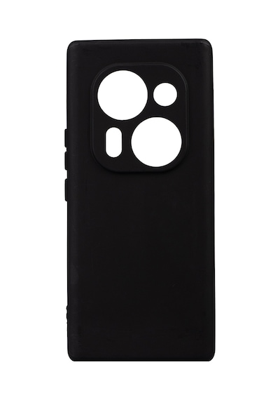 Zore Tecno Phantom X2 Pro Uyumlu Kılıf Omsy Biye Silikon-siyah