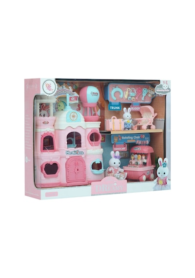 Mega By6694 Dreamy Mini Tavşan Mini Kale Oyun Seti