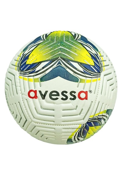 Avessa FT-300 Futbol Topu No.5 Sarı Mavi Desenli 425 gr