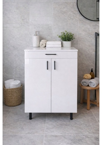 Çok Amaçlı Dolap, Kiler Dolabı, Balkon Dolabı, Banyo Dolabı Beyaz Çok Amaçlı Dolap, Kiler Dolabı, Balkon Dolabı, Banyo Dolabı Beyaz