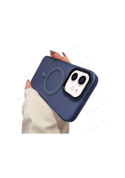 Apple Uyumlu iPhone 11 Kılıf Mat Kadifemsi Special Edition Pc Magsafe Kapak