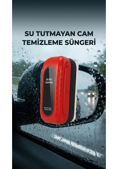 Su Tutmayan Pratik Araç Camı Temizleme Süngeri