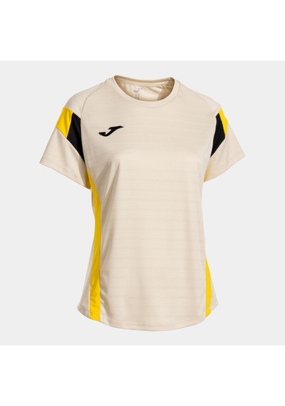 Joma Montreal Kadın Sıfır Yaka Bej Spor Tişört 902518.002 Sarı
