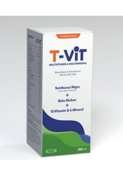 T-Vit Multivitamin&Multimineral 200 Ml