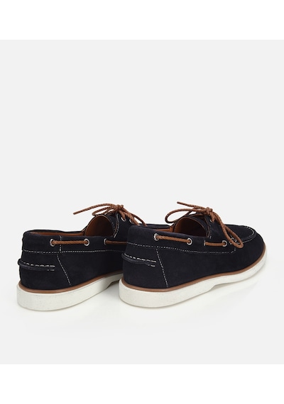 Hotiç Erkek Süet Deri Lacivert Bağcık Detaylı Günlük Loafer 02ayh322730a680 02ayh322730a680