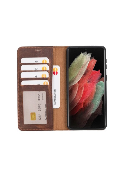 Galaxy S21 Plus Uyumlu Manyetik Hakiki Deri Cüzdan Kılıf ,cüzdan Taşımaya Son, Kredi Kart Yuvalı Diğer Galaxy S21 Plus Uyumlu Manyetik Hakiki Deri Cüzdan Kılıf ,cüzdan Taşımaya Son, Kredi Kart Yuvalı Diğer