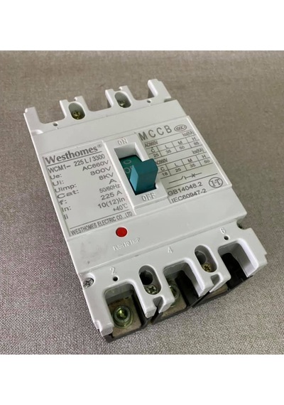 Westhomes 225A 8Kv Kaçak Akım Korumalı Şalter Wcm1-225L/3300