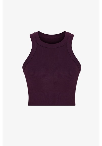 Penti Bordo Seamless Dikişsiz Halter Yaka Askılı Atlet