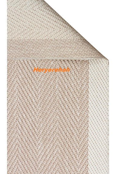Mono Mno 02 Beıge Hav Toz Vermez Kaymaz Tabanlı Şık Kilim