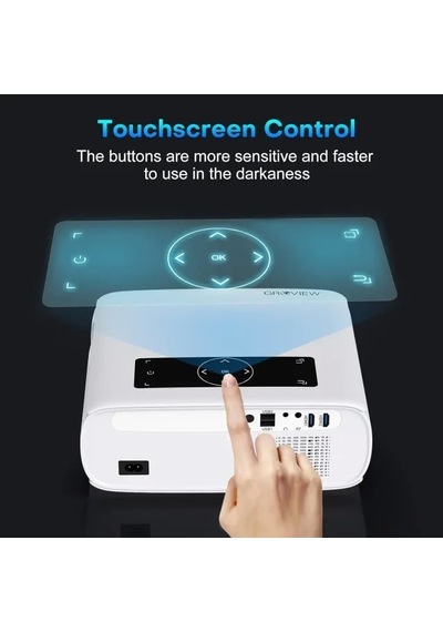 Grovıew 4k Projektör Wifi Ve Bluetooth Desteği