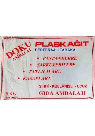 Doku Plas Kağıt Perforeli Tabaka 5 KG