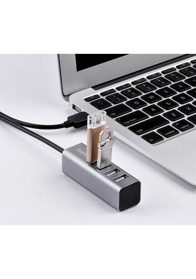 Hoco Hb1 80cm Kablolu 4 Portlu Usb Çoğaltıcı Hub Adaptör