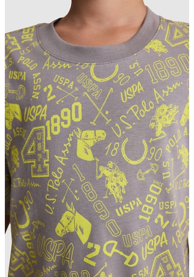 U.S. Polo Assn. Erkek Çocuk Gri Tişört 50327032-vr024