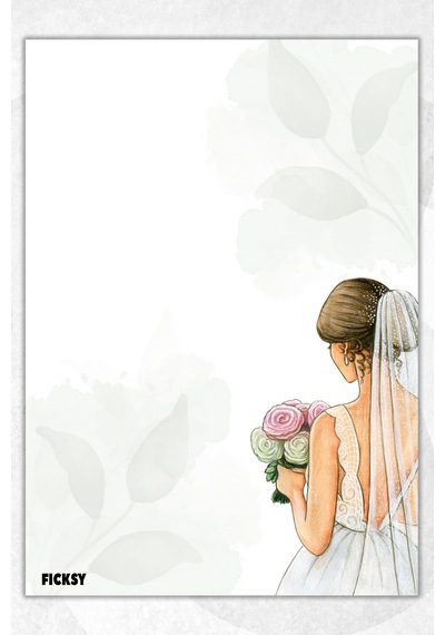 A5 Aşk Bloknot Çizgisiz Defter - 50 Yaprak - Memopad - Notepad - Not Defteri - Not Kağıdı - 1751 Çok Renkli