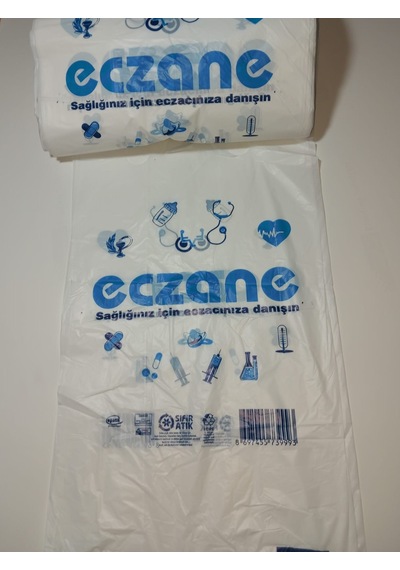 Hışır Atlet Çanta Eczane Baskılı Orta Boy
