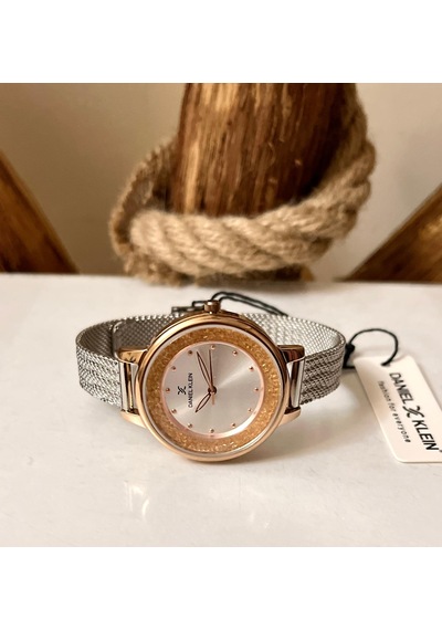 Daniel Klein Dk7411 Çelik Simli Kadran Kadın Kol Saati+bileklik