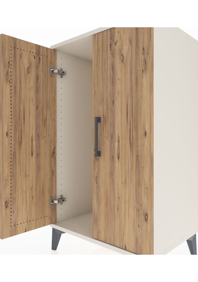 Hyperion Komodin 2 Kapaklı 60x44x106 Aytaşı-çam Aytaşı