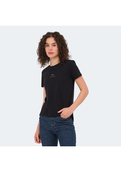 Slazenger VIRAJ Kadın  Siyah Tişört