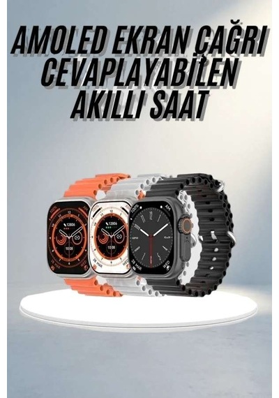Şık Akıllı Saat Kordonu 49 Mm Alpine Kumaş Konfor Diğer