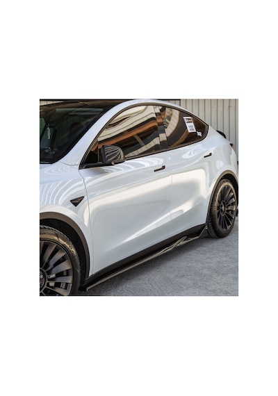 Tesla Model Y 2020-2025 Yan Marşpiyel Piano Black Marşpiyel Eki Seti