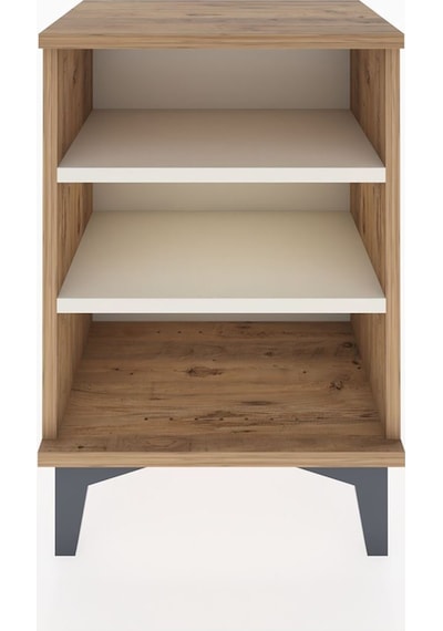 Arges Komodin 2 Raflı 44x30x64 Çam-aytaşı Atlas Çam