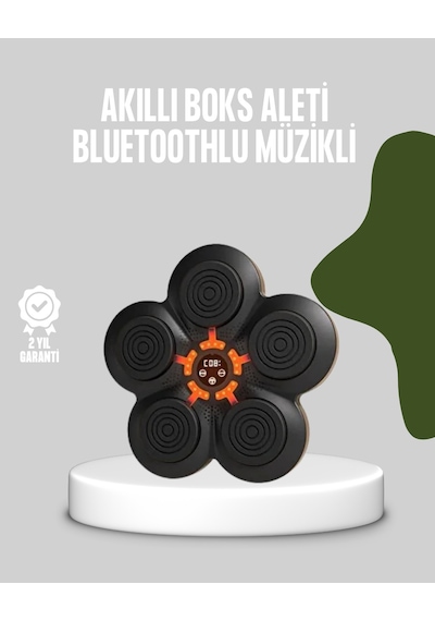 Akıllı Müzikli Boks Makinesi Bluetooth Bağlantılı Işıklı Hedefli Fitness Aleti - Lisinya