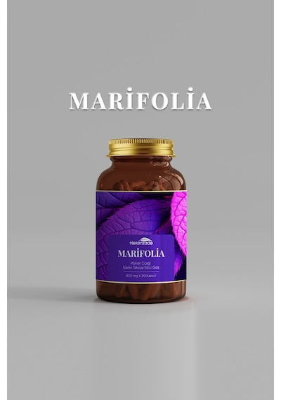 Hekimzade Marifolia Mürver Çiçeği İçeren Takviye Edici Gıda 800mg 30 Kapsül