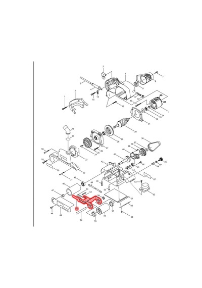 Makita 9403 Gerdirme Ürün Kodu 163398-7