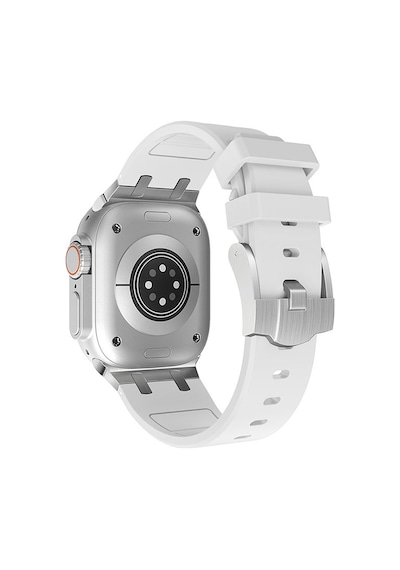 Watch 44mm Uyumlu Krd-89 Uyumlu Zore Kordon-beyaz