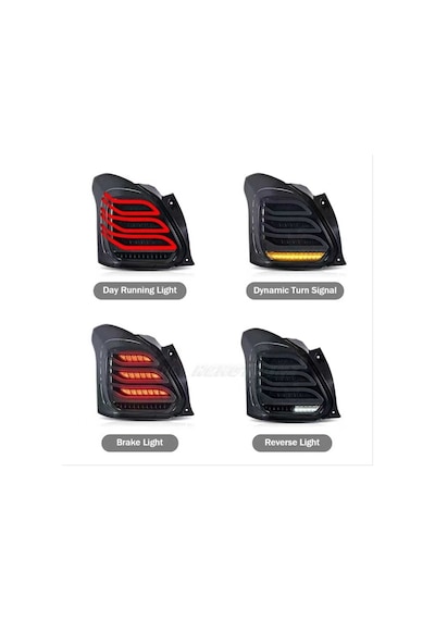 Autogp Suzuki Swift Arka Stop Lambası Ledli 2019 / 2021
