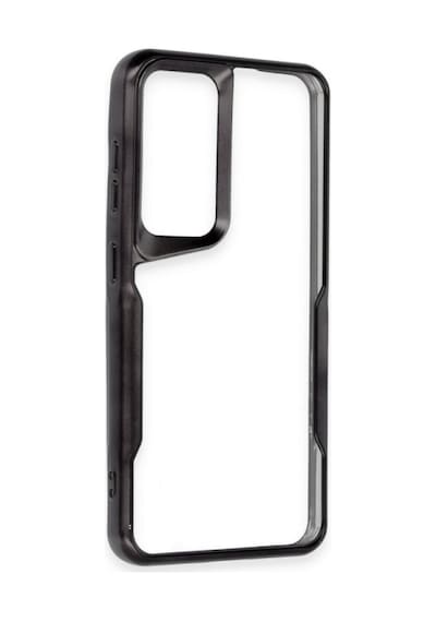 Samsung Galaxy  Uyumlu,  A05s Kılıf Boyi Silikon Kapak - Siyah