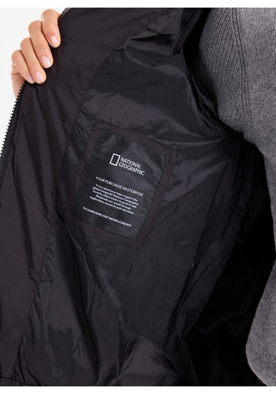 National Geographic Siyah Kadın Mont N6wl-mnt4590