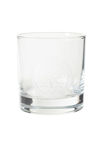 Mudo Home Compass Viski Bardağı 300 Ml Şeffaf