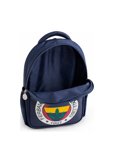 Fenerbahçe Orijinal Lisanslı Logo Desenli Okul Sırt Çantası Taraftar Öğrenci 38x30x14 Cm Çok Renkli