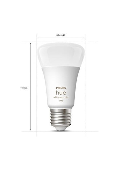 Philips Hue Renkli 3'lü Akıllı Butonlu E27 Bluetooth Özellikli Akıllı Başlangıç Seti Çok Renkli