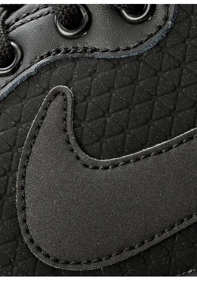Nike Court Borough Mid Winter Leather Sneaker Hakiki Deri Bilekli Spor Ayakkabı Siyah Siyah