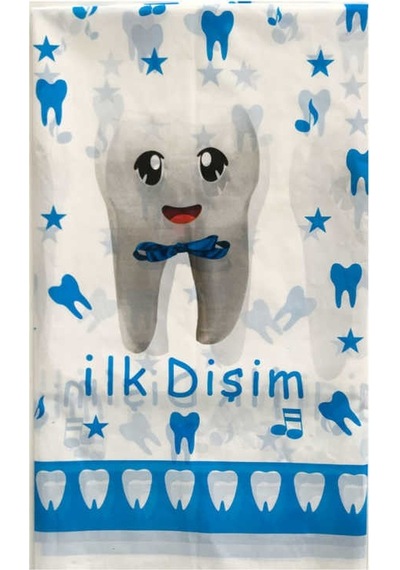 Diş Buğdayı Masa Örtüsü. 180 CM x 120 CM. Mavi