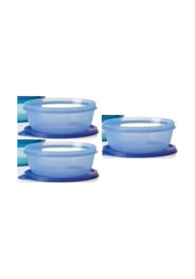 Tupperware Buzdolabı Saklama Kabı Şekerpare Tek Renk Mavi 600 Ml N1141164