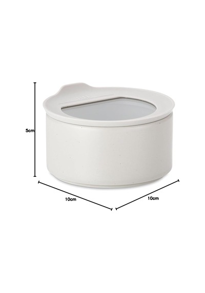 Fika One Seramik Saklama Kabı Buz Beyaz 600 Ml D-neone060-01