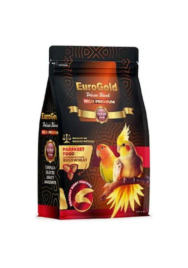 Deluxe Karabuğdaylı Paraket Yemi 1000 Gr X 6 Adet