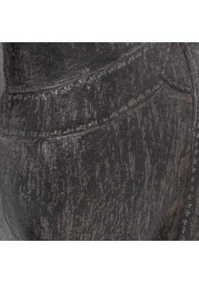Geleneksel Polystone At Heykeli, 22,86 Cm X 7,62 Cm X 22,86 Cm, Kahverengi