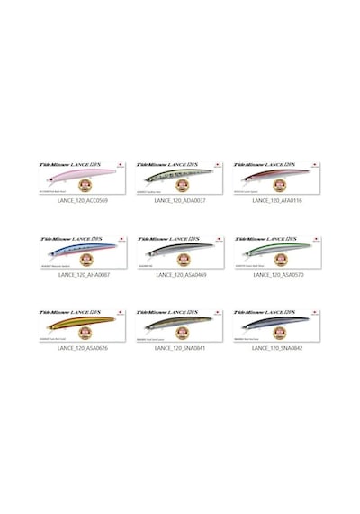 Duo Tide Minnow Lance 120S Ada0037 Sardine Noir (502371929)