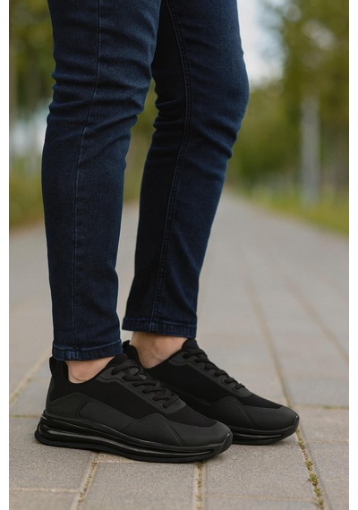 Erkek Comfort Sneaker Spor Ayakkabı Siyah