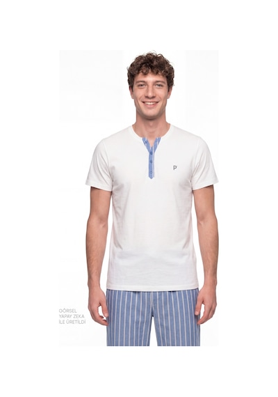 Penti Erkek Renkli Soft Shore Pijama Takımı