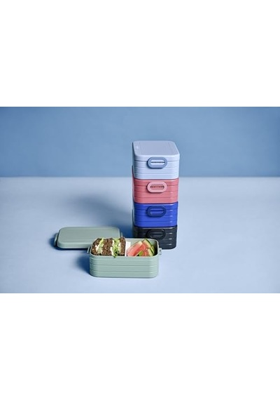 Lunchbox A Break Midi Plastik Denim 18.5 X 12 X 6.5 Cm 1 Birim Çok Renkli