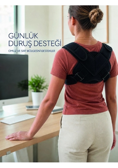 Klavikula Korsesi Ayarlanabilir Köprücük Kemiği Omuz Ve Sırt Destek Bandajı
