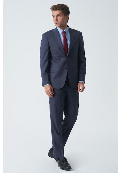 White Stone Coventry T2459 4 Drop Slim Fit Likralı Takım Elbise Desenli-desenli Çok Renkli