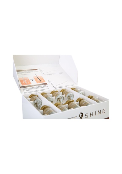 Perfect Shine Kadınlara Özel Saç Dökülmesi Önleyici Onarıcı Güçlendirici Yoğun Bakım Serumu 30x6ml Ampul Set