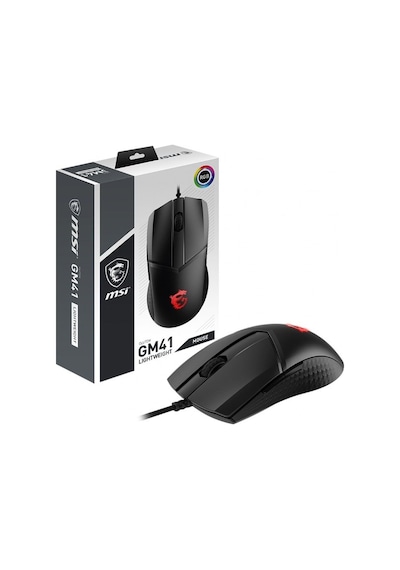 MSI Clutch GM41 Lightweight RGB Kablolu Optik Oyuncu Mouse