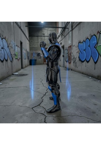 Mortal Combat Sub-zero Figür Koliksiyonluk 15cm